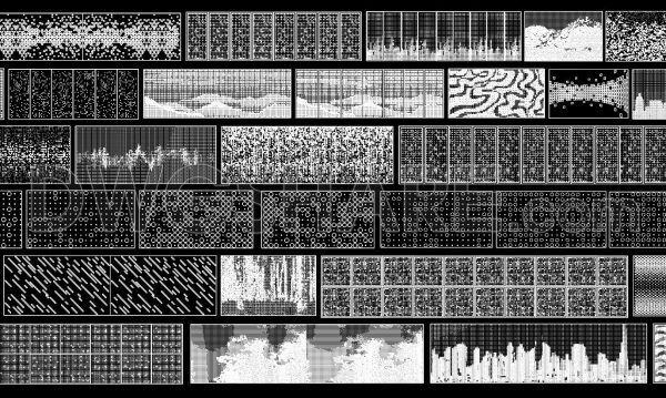 232. Free Download Perforated Panel CAD Drawing
