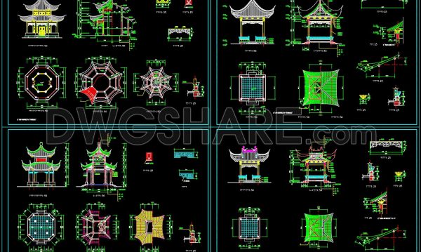 10 months ago
                

                
             2,70028. Free Download CAD Drawings of Temple, Pavilion & Pagoda Architecture