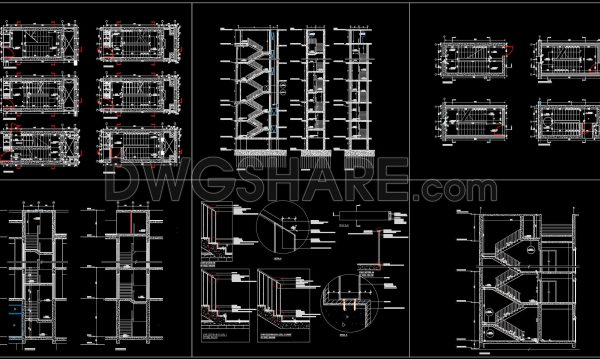 10 months ago
                

                
             492348. Download Detailed CAD Staircase Designs for Townhouses for Free