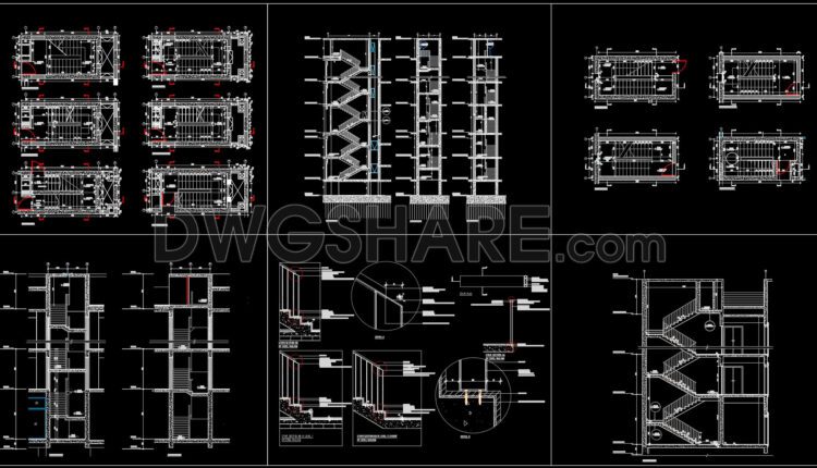 348.-download-detailed-cad-staircase-designs-for-townhouses-for-free