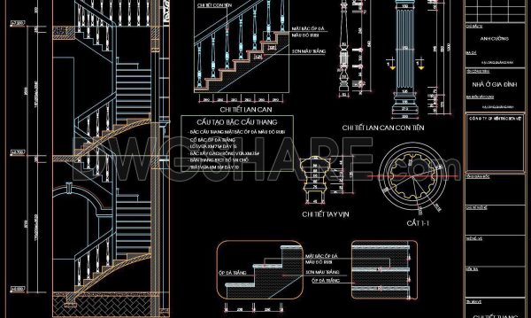 10 months ago
                

                
             366349. Free Download detailed CAD drawings of townhouse stairs