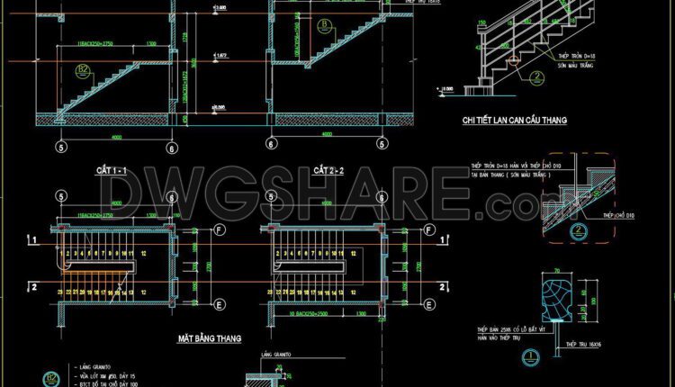 355.-free-download-detailed-cad-drawings-of-townhouse-stairs