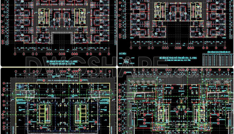 37. Download Architectural Cad Drawings Of A 20-floor Residential Apartment Building (1)