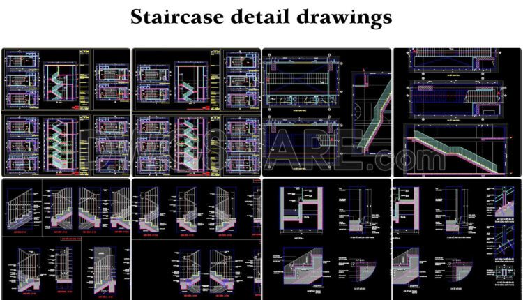 39. Staircase Detail Drawings