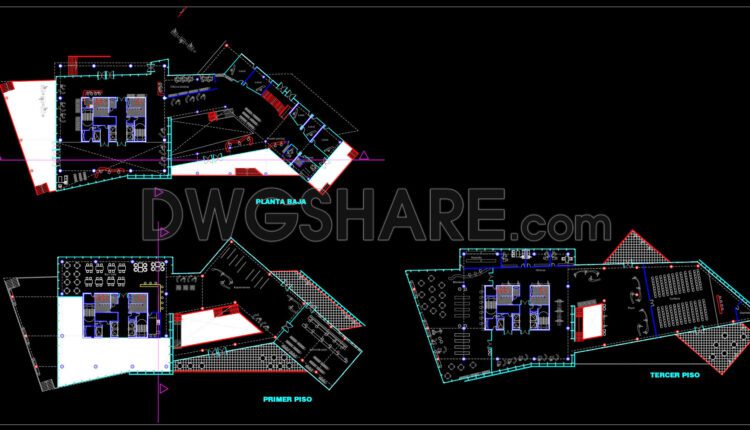 45. Download Architectural Cad Drawings Of A 40-story Office Tower (3)