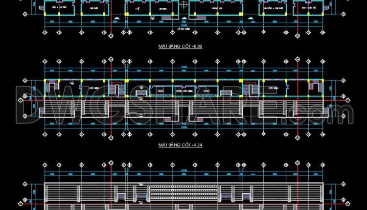48. Download Exterior Stadium Grandstand Design Autocad Dwg Drawing (2)