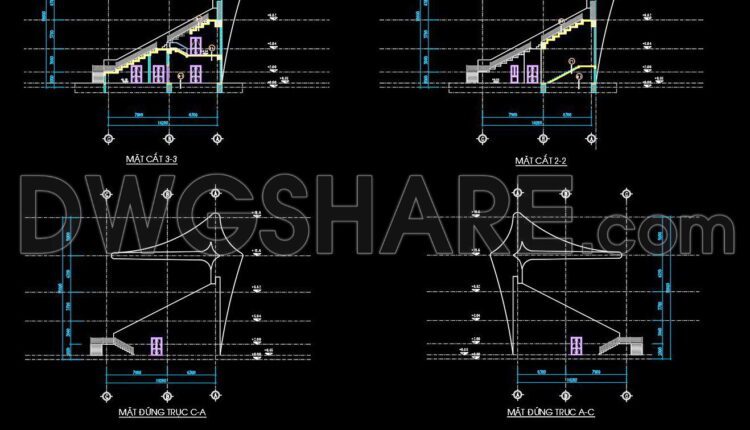 48. Download Exterior Stadium Grandstand Design Autocad Dwg Drawing (4)