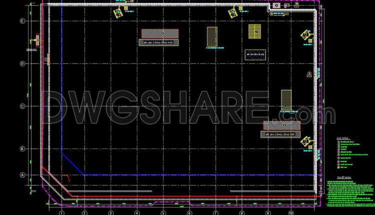 56. Free Download – Diaphragm Wall Construction Method CAD Drawing for High-Rise Buildings (2)