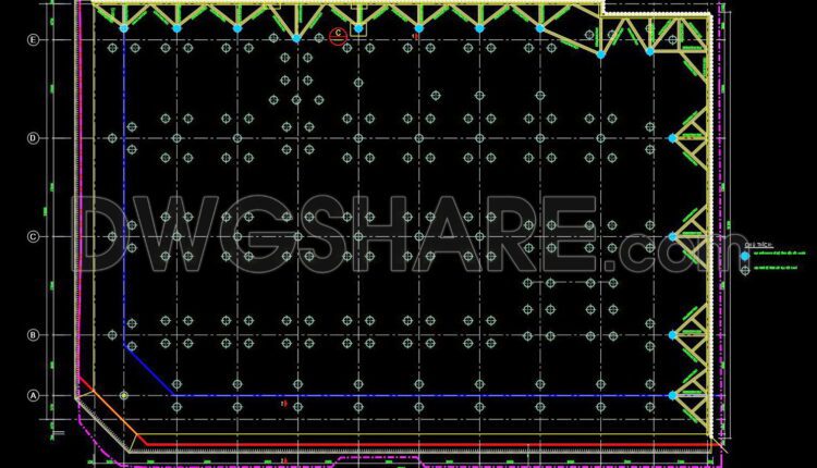 56. Free Download – Diaphragm Wall Construction Method CAD Drawing for High-Rise Buildings (1)