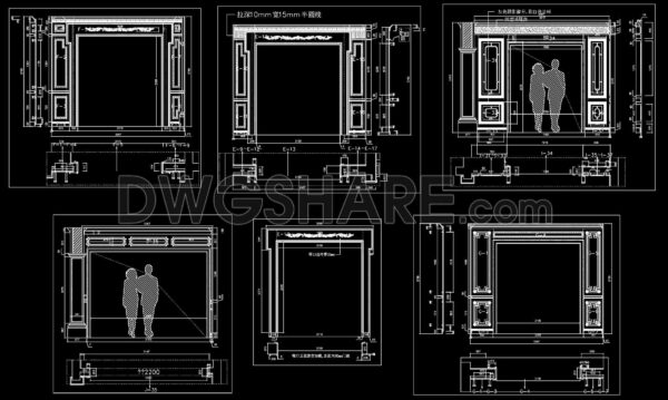 10 months ago
                

                
             698572. Download CAD Files for Classic Decorative Architrave and Jamb Installation