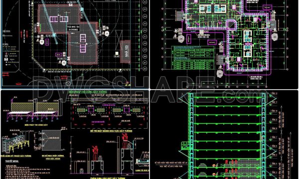 9 months ago
                

                
             41861. Download Construction Method CAD Drawings – Plastering Works for 12-Story Building