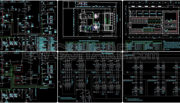 63. Download Full Autocad Dwg Drawings Of A 110kv Power Plant Project (3)
