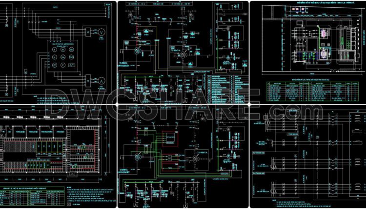 63. Download Full Autocad Dwg Drawings Of A 110kv Power Plant Project (4)
