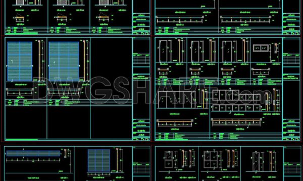 10 months ago
                

                
             351733. Download Free DWG CAD Details of Doors and Windows