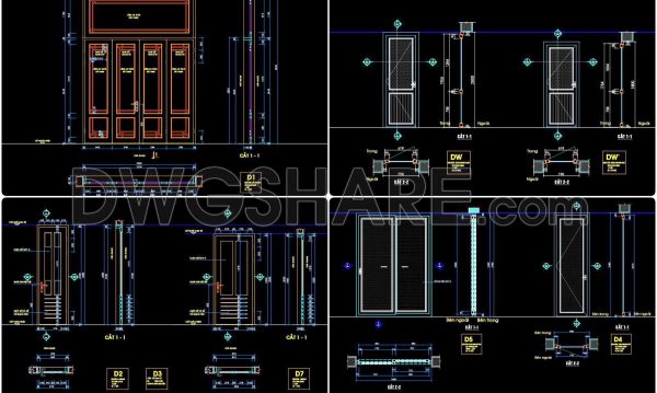 9 months ago
                

                
             584769. Download Free DWG CAD Details of Doors and Windows