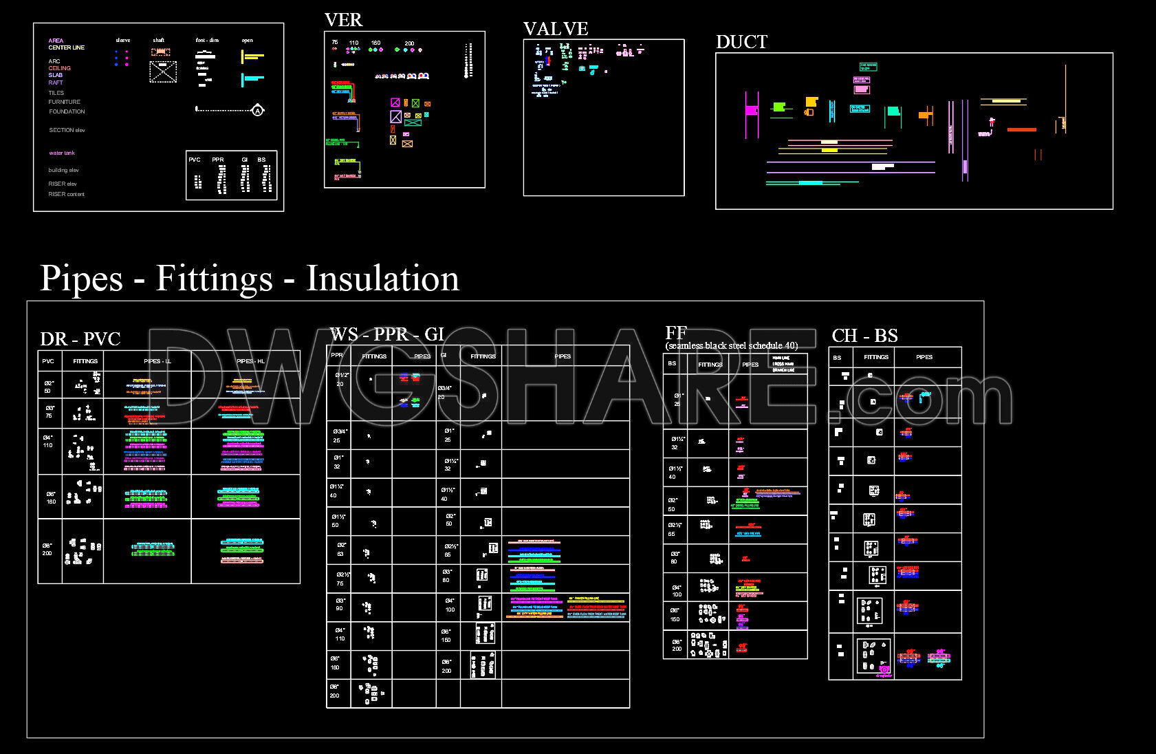 82. Free download cad blocks for hvac, plumbing, and electrical systems (2)