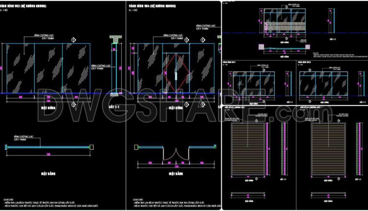 94. Download Full Cad Design Drawings For All Categories Of A 9-story Office Building (2,600 M2) (5)