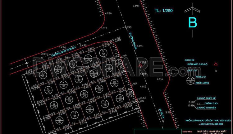 95. Site Grading Drawing