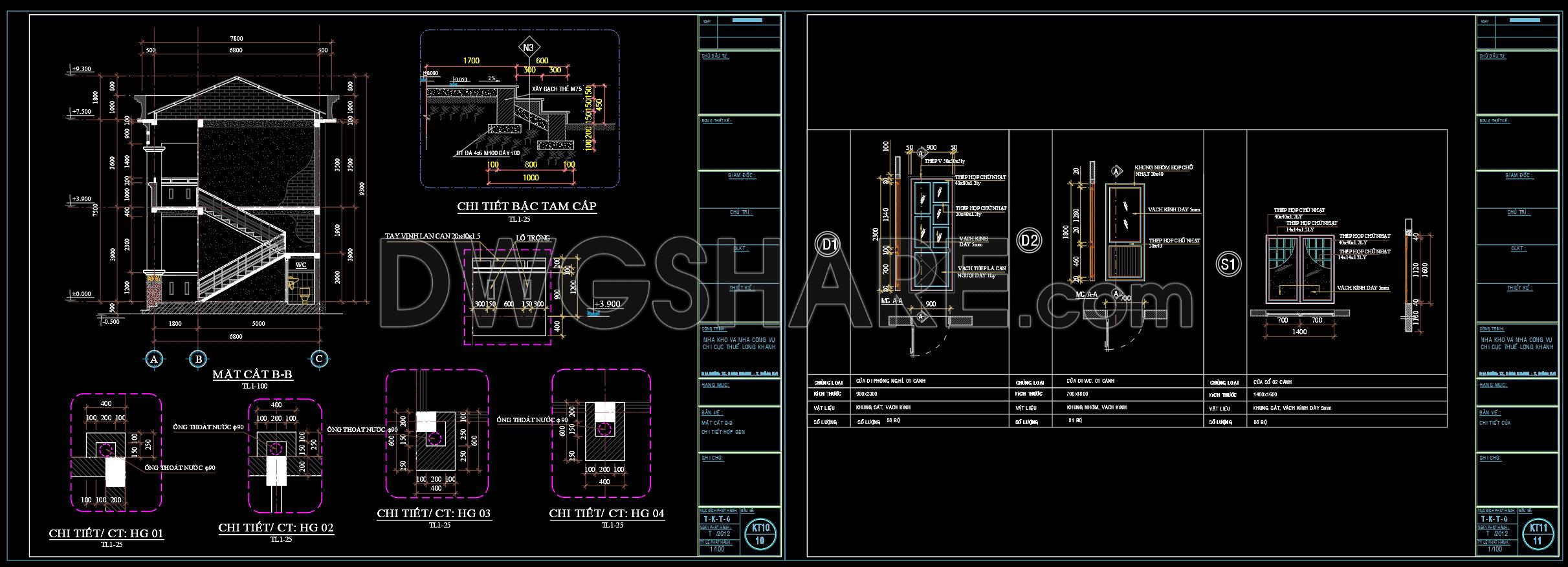 100. Architectural Drawings (3)
