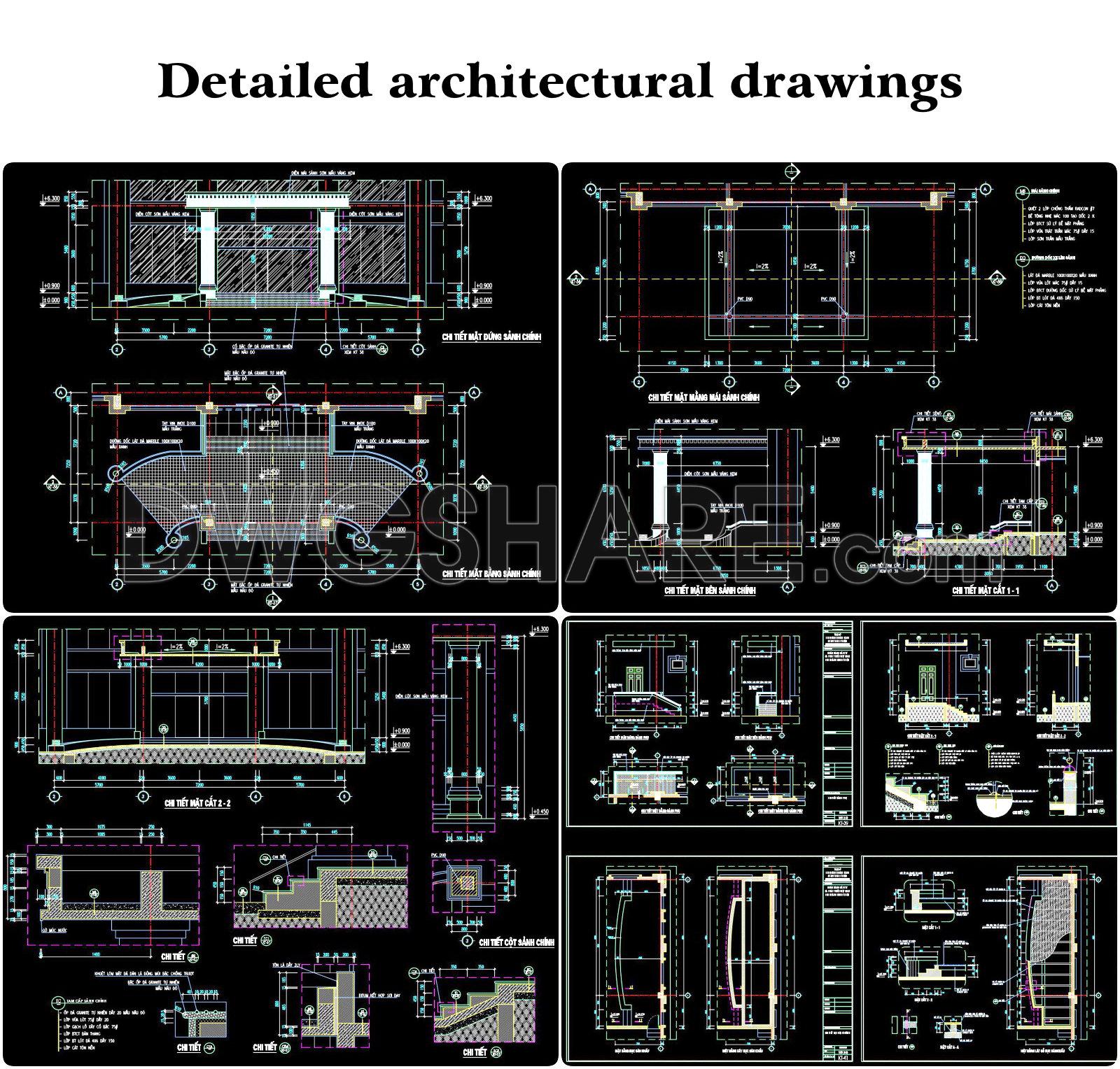 101. Detailed Architectural Drawings