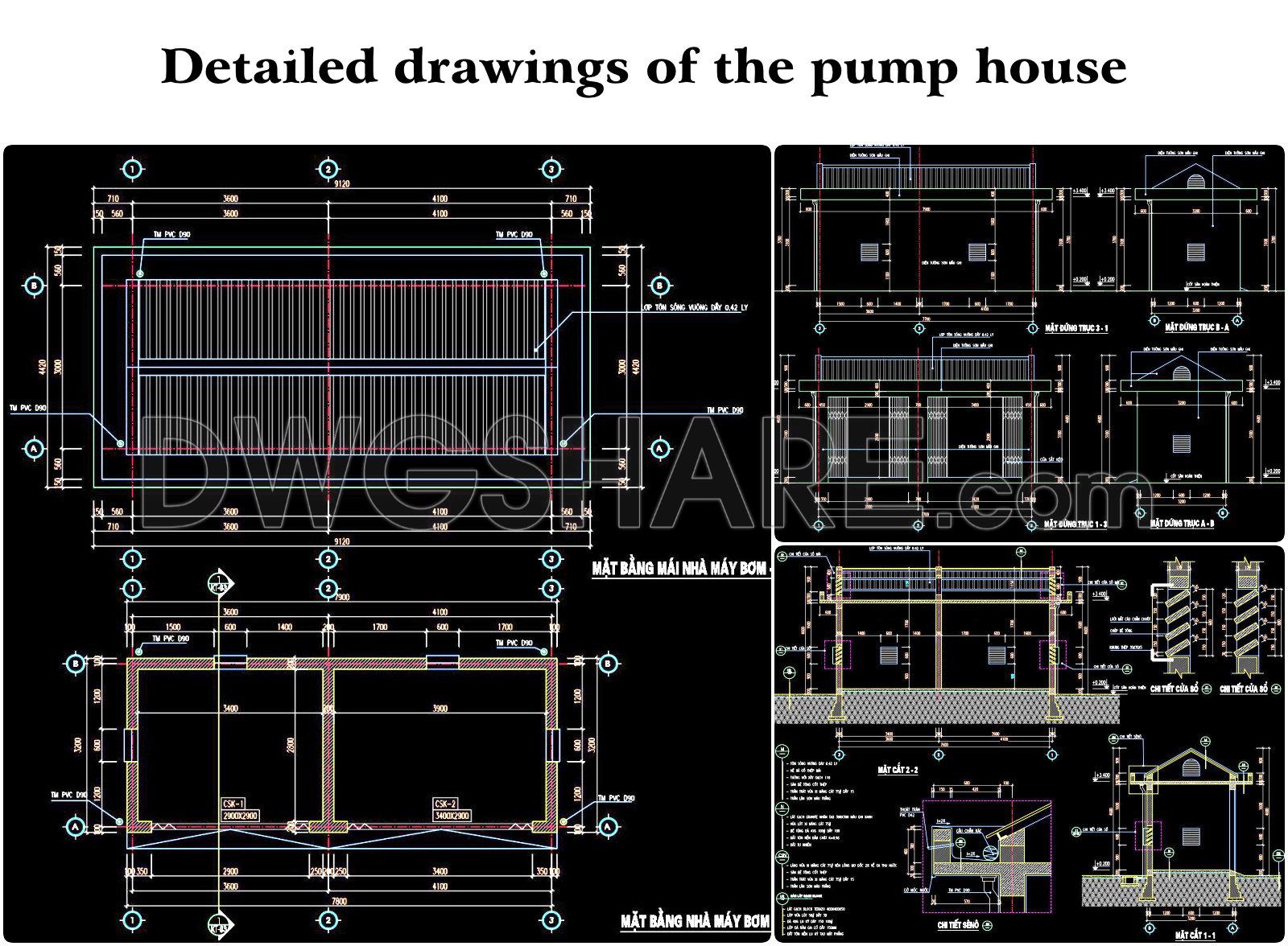 101. Detailed Drawings Of The Pump House