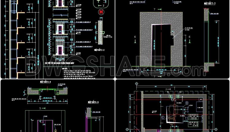 101. Detailed Elevator Drawings