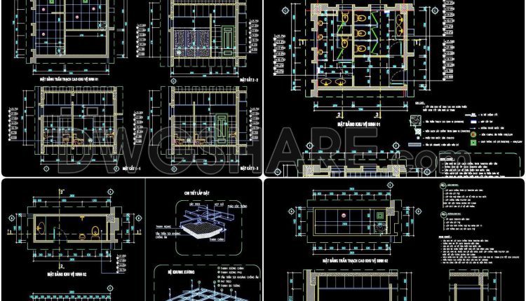 101. Detailed Sanitary Drawings