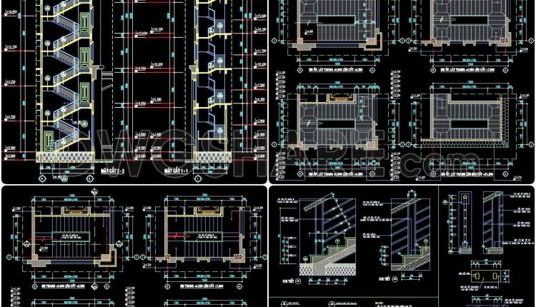 101. Detailed Stair Drawings
