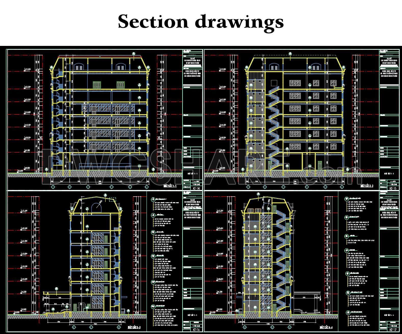 101. Section Drawings