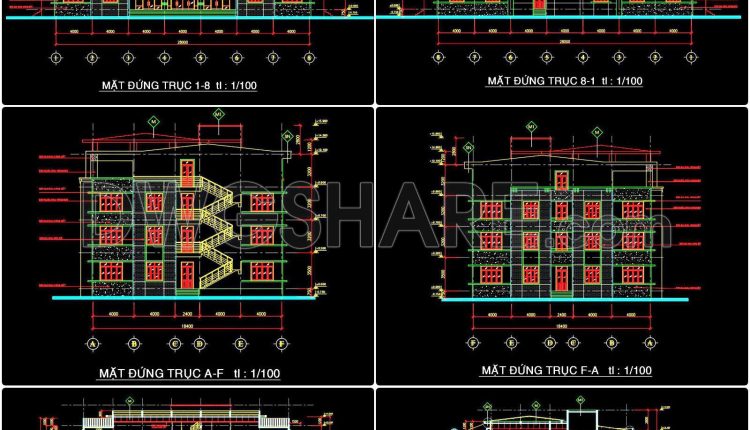 102. Elevational Drawings, Section Drawings