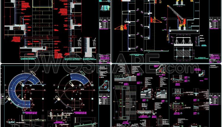 103. Architectural Detail Drawings (4)