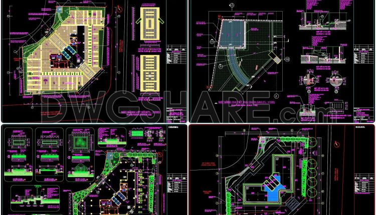 103. Greenery And Flower Bed Layout Plan
