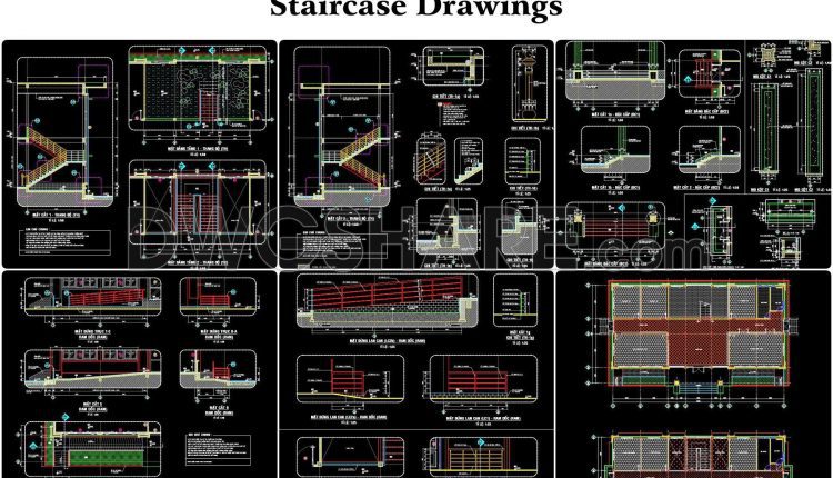 107. Staircase Drawings
