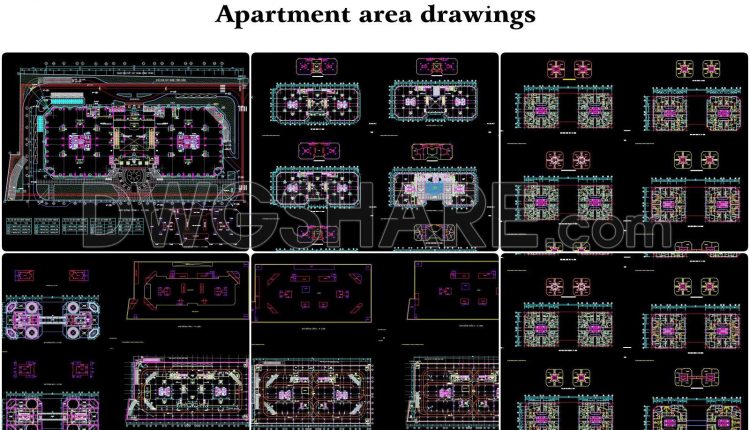 108. Apartment Area Drawings