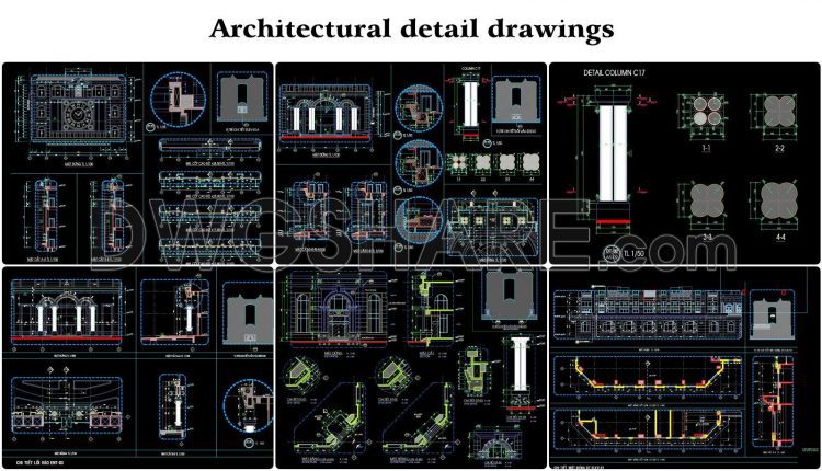 108. Architectural Detail Drawings (1)