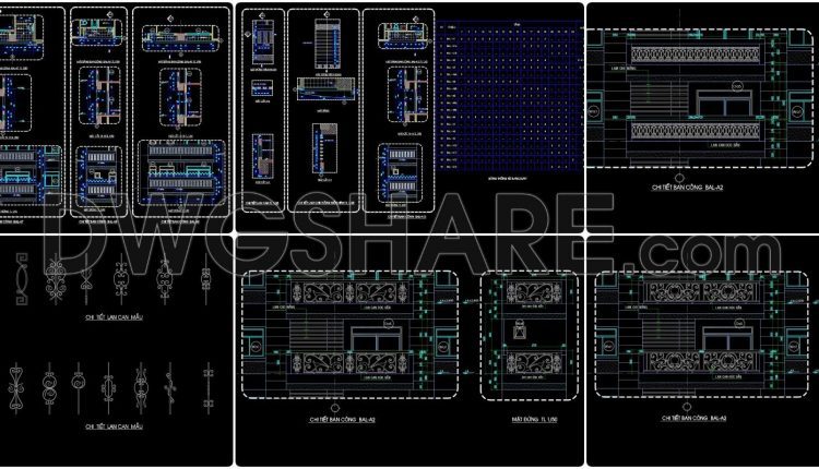 108. Architectural Detail Drawings (4)