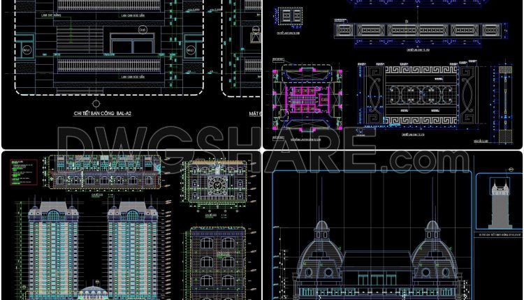 108. Architectural Detail Drawings (5)