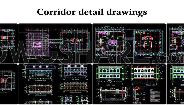 108. Corridor Detail Drawings