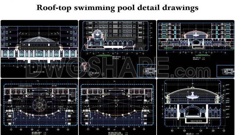 108. Roof-top Swimming Pool Detail Drawings (1)