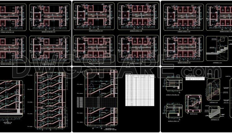 108. Staircase Detail Drawings (2)