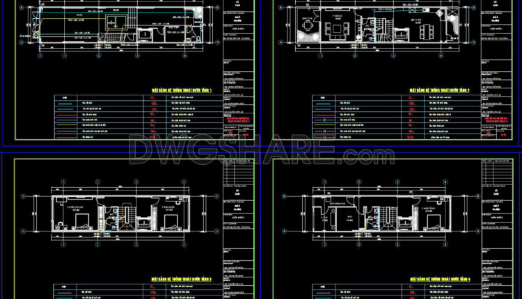 134.-cad-drawings-detailing-the-design-of-water-supply-and-drainage-systems-for-a-4-story-townhouse-1