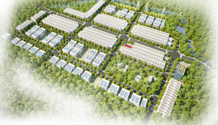 155. Download Detailed Construction Planning (1501) – Model Residential Area Cad Drawing