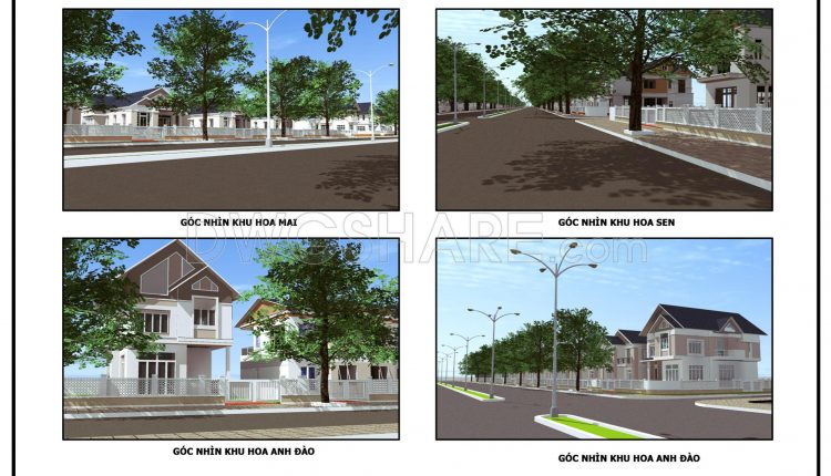 159. Download Urban Planning Cad Drawing – Hoang Thanh Urban Area, Kon Tum (3)