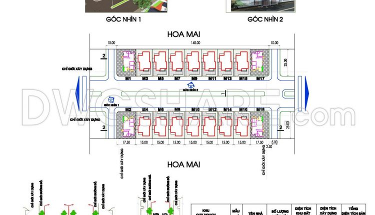 159. Download Urban Planning Cad Drawing – Hoang Thanh Urban Area, Kon Tum (7)