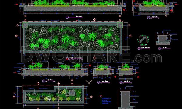 8 months ago
                

                
             1,937170. Free Download – Detailed CAD Drawing of Garden Flower Beds and Planting Design