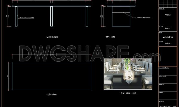 8 months ago
                

                
             155188. Free CAD Drawing Modern Dining Table Design