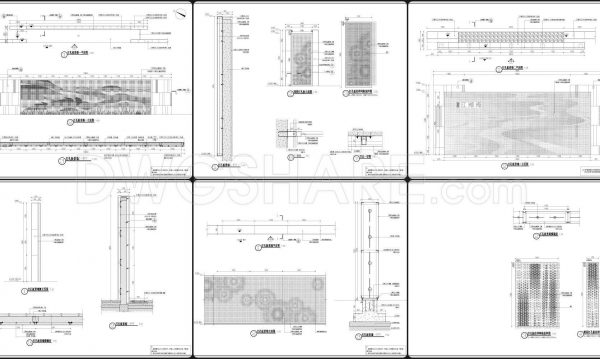 8 months ago 443239. Free Download Perforated Panel CAD Drawing