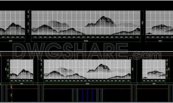 8 months ago
                

                
             410243. Free Download CAD Drawing Perforated Aluminum Panel Layout for Facade Artwork