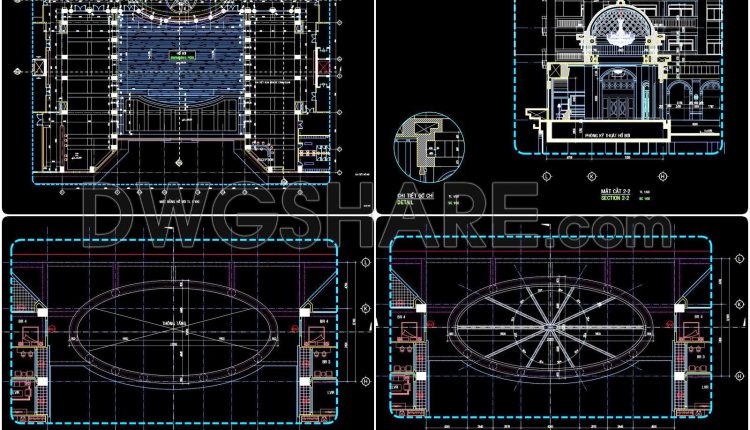 28. Rooftop Swimming Pool Design In Shopping Mall – Detailed Cad Drawings (free Download) (2)
