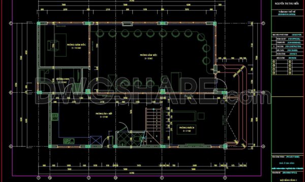 9 months ago
                

                
             655298. Free Download – CAD Floor Plan of a 3-Storey Small Office & Residential Building